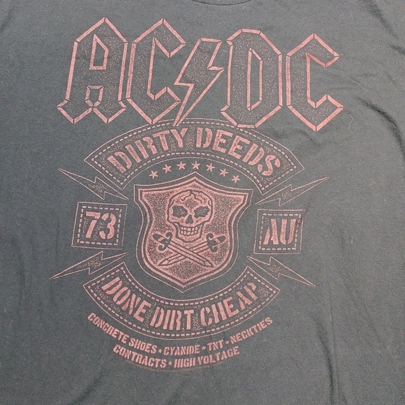 Liquid Blue Men's AC/DC UA 73 Men's T Shirt Size XL - Picture 2 of 8